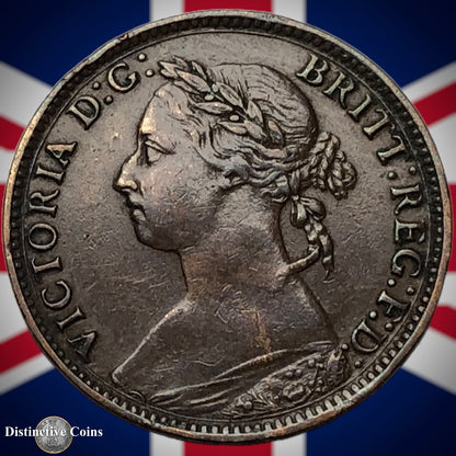 Great Britain 1886 Farthing 1/4d GB4186