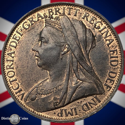 Great Britain 1901 Penny 1d GB6657