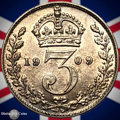 Great Britain 1909 Three Pence GB2133