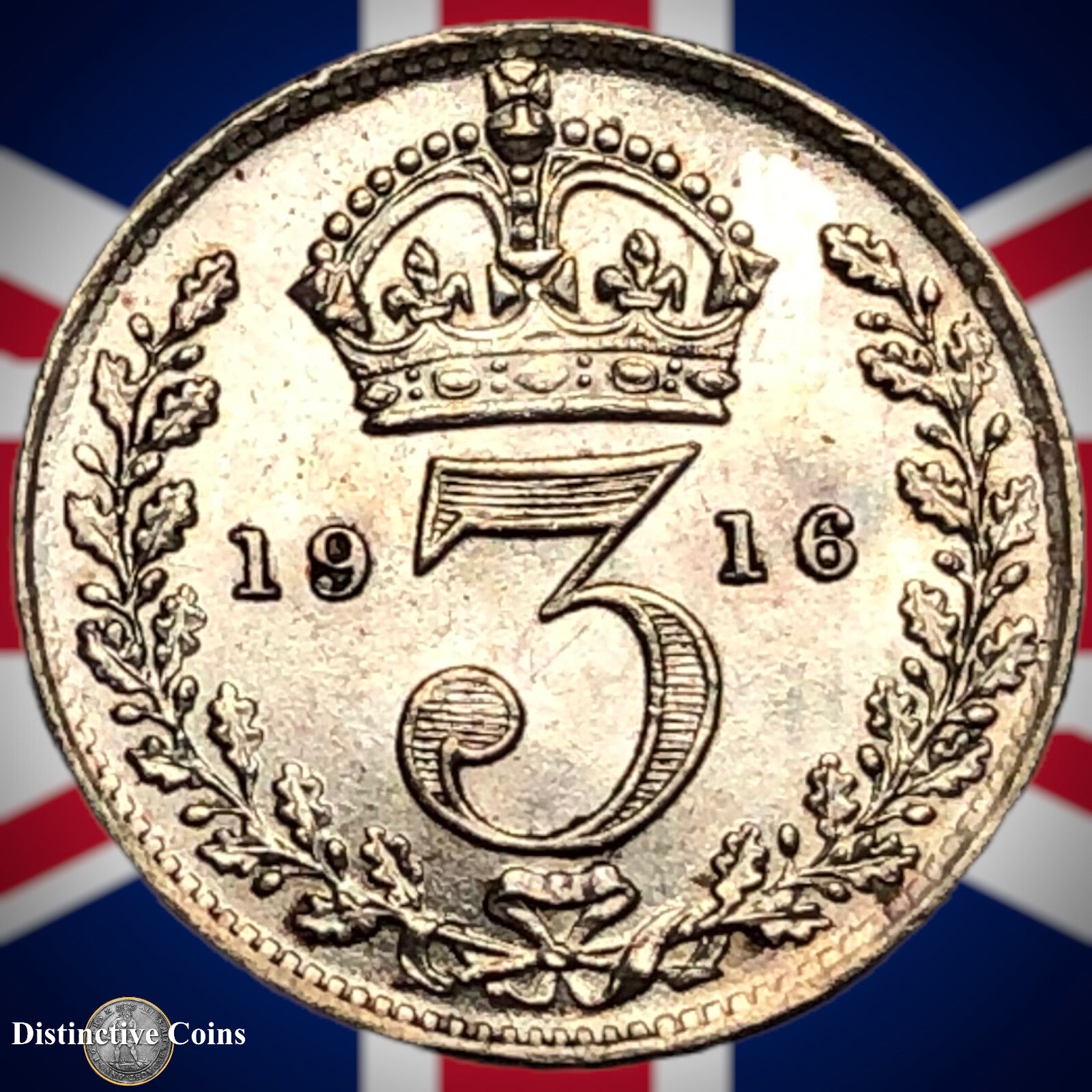 Great Britain 1916 Three Pence GB2170