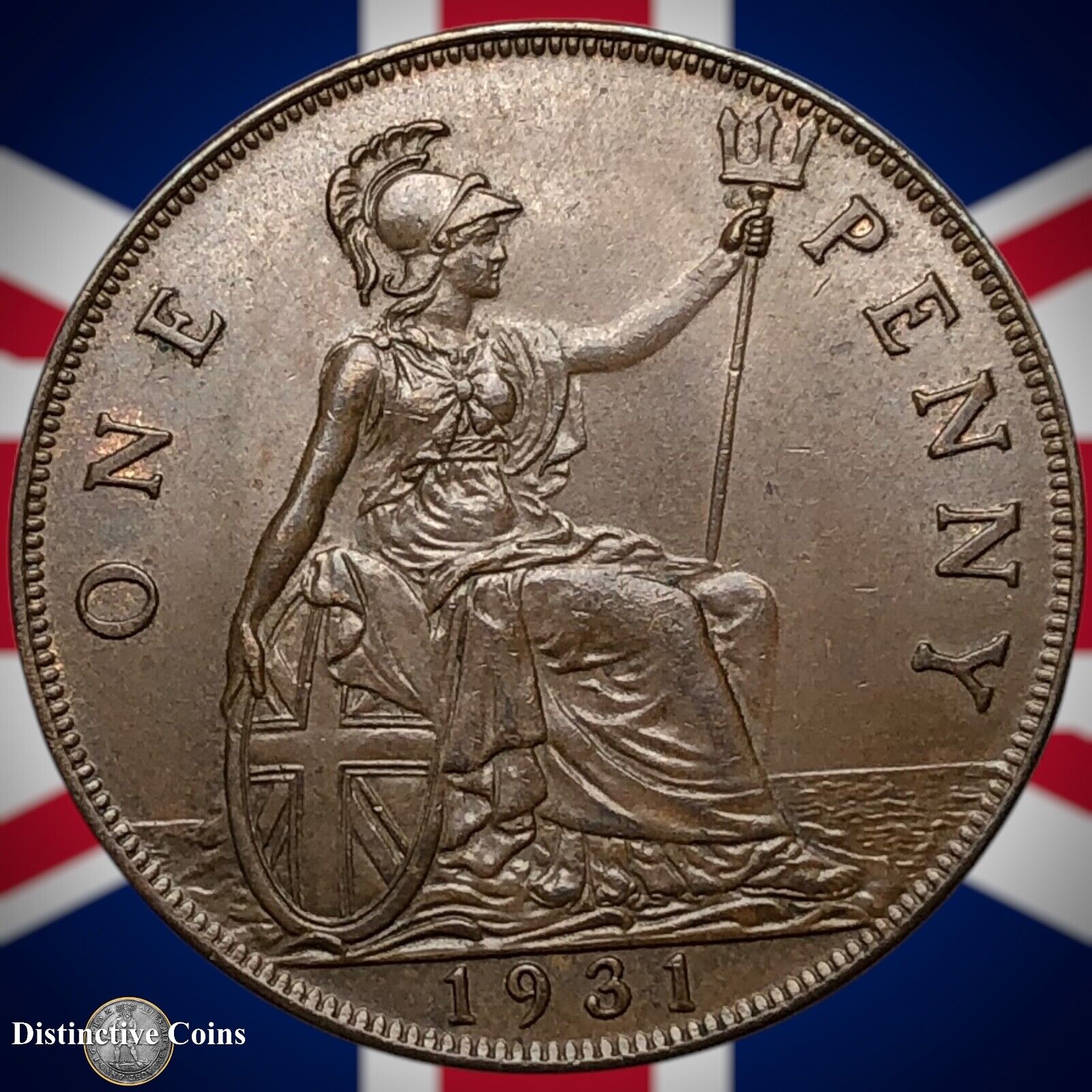 Great Britain 1931 Penny 1d GB7128