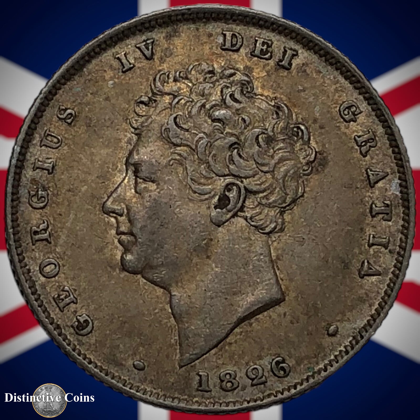 Great Britain 1826 British One Shilling GB0100