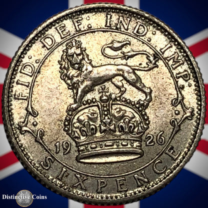 Great Britain 1926 Six Pence GB1675