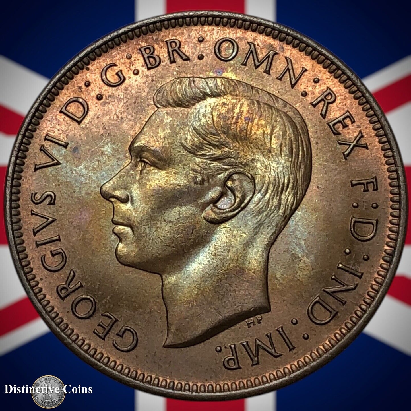 Great Britain 1937 Penny 1d GB7207
