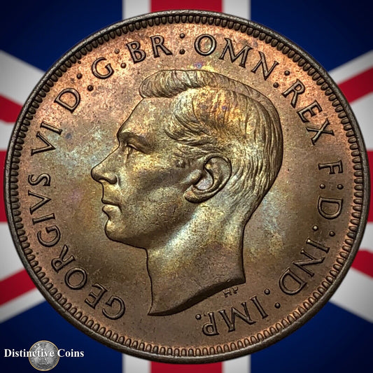 Great Britain 1937 Penny 1d GB7207
