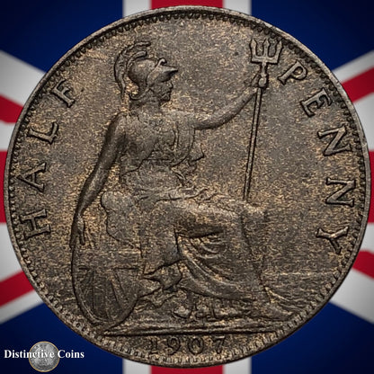 Great Britain 1907 Half Penny 1/2d GB5810