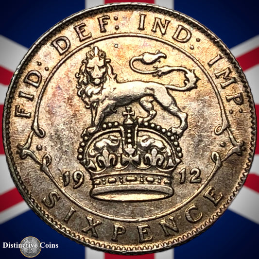 Great Britain 1912 Six Pence GB1564