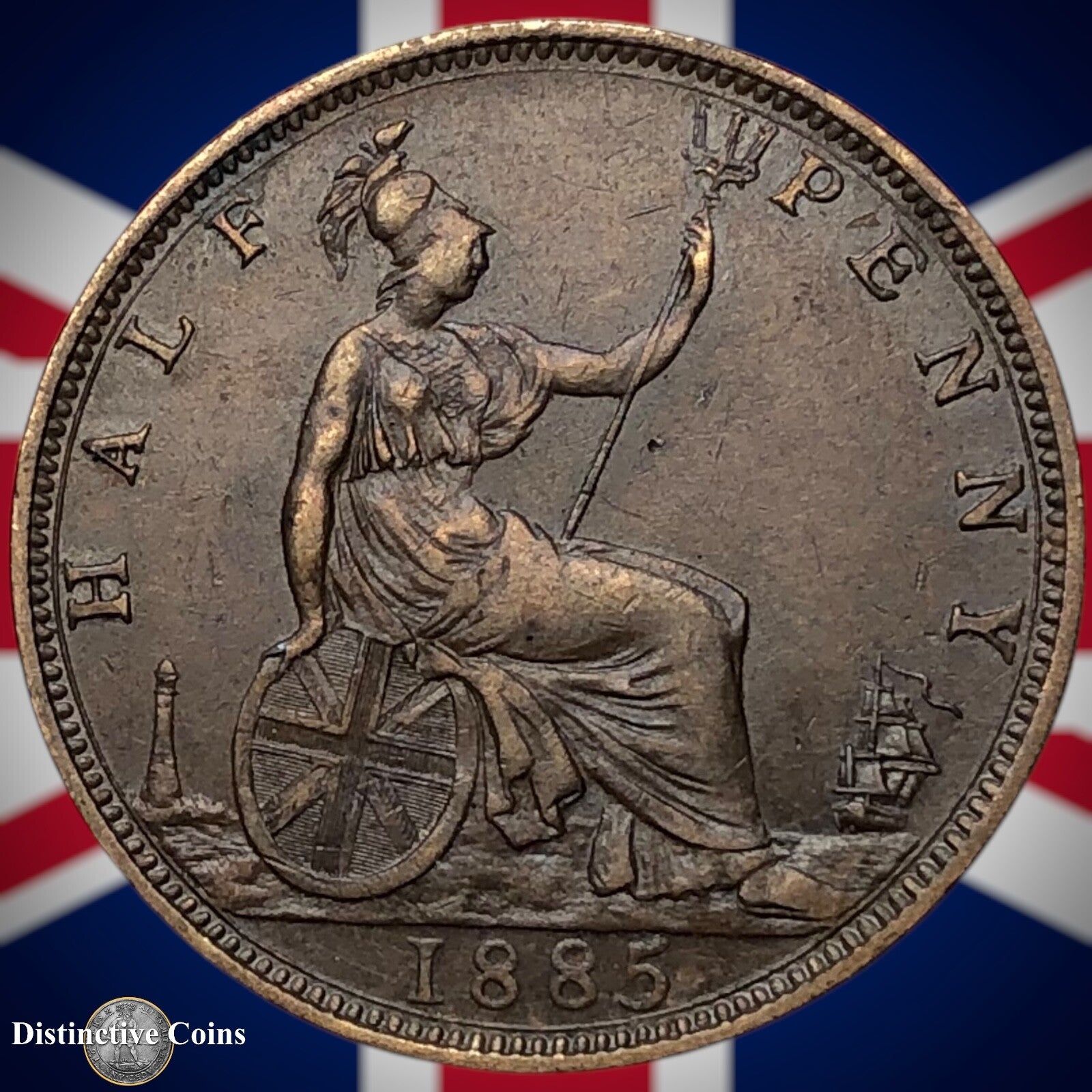 Great Britain 1885 Half Penny 1/2d GB5575