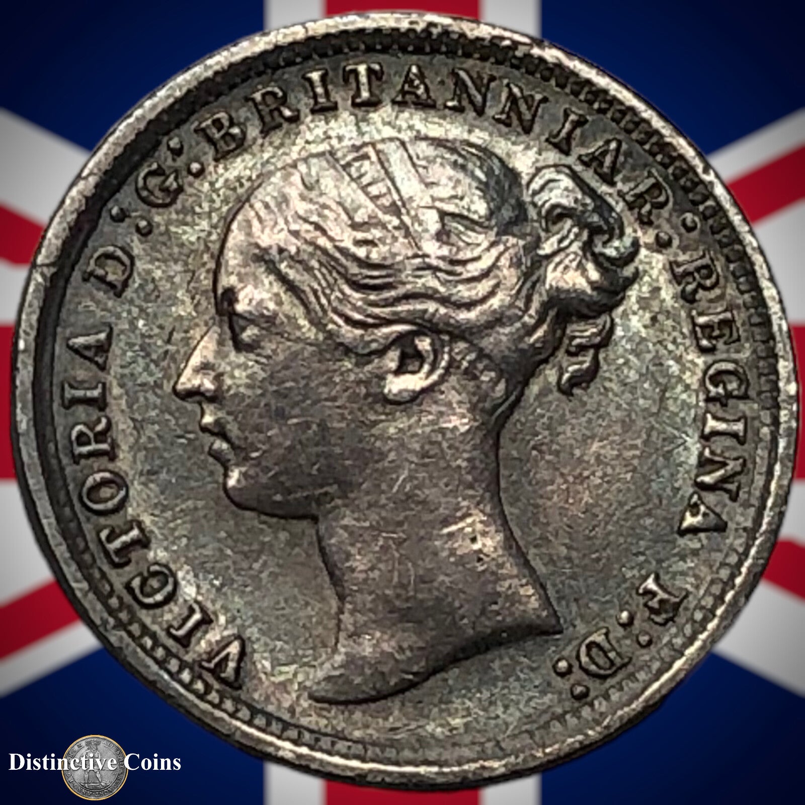 Great Britain 1873 Three Pence GB1859