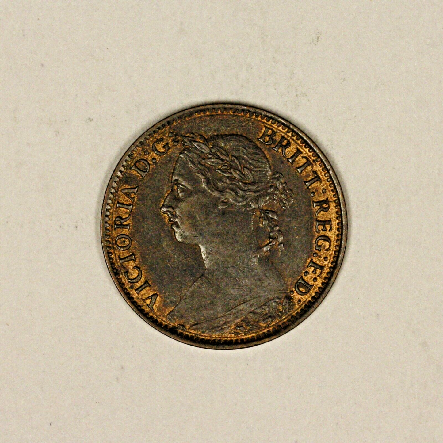 Great Britain 1886 Farthing  