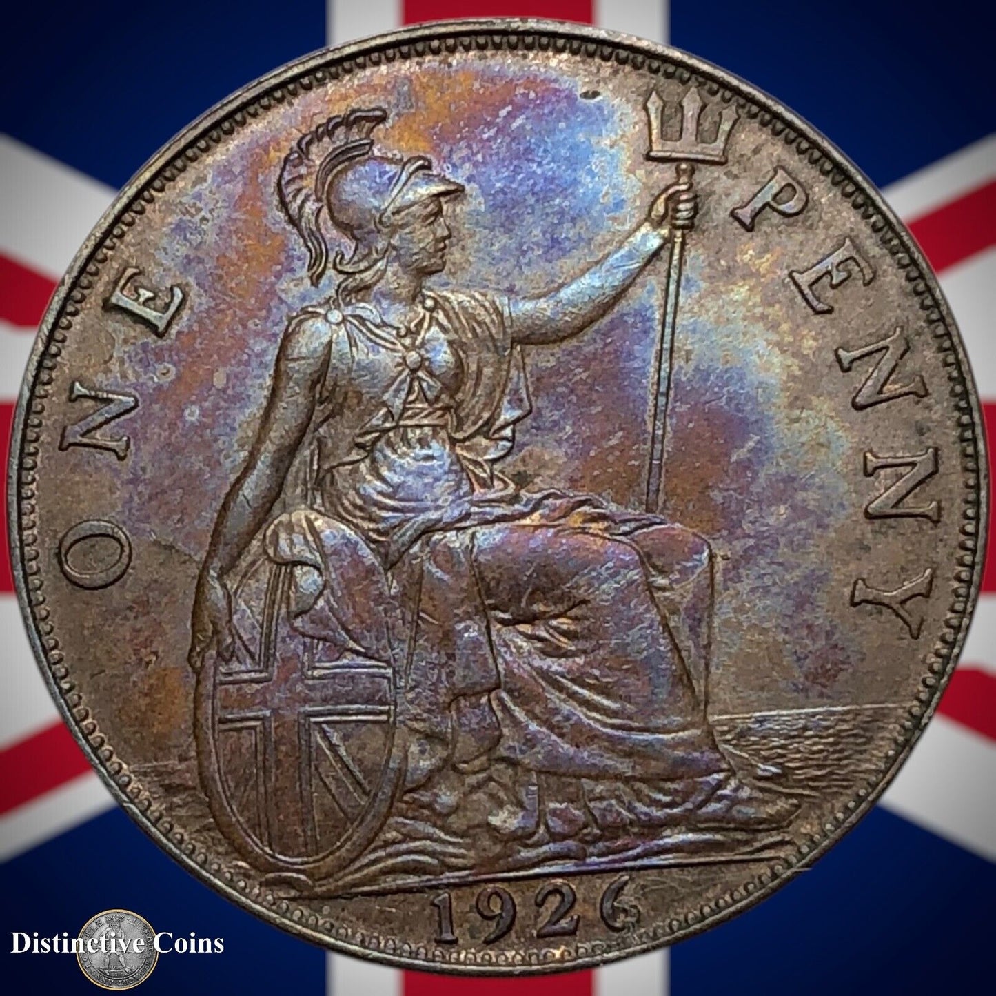 Great Britain 1926 Penny 1d GB7031