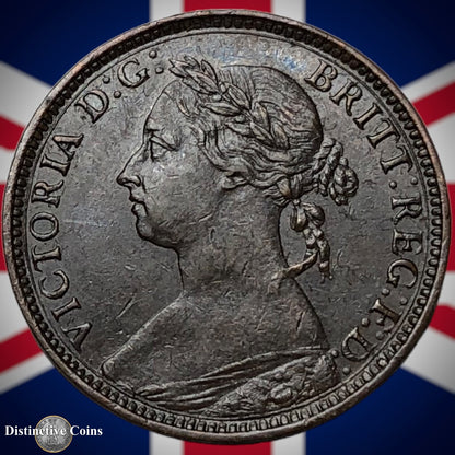 Great Britain 1891 Farthing 1/4d GB4305