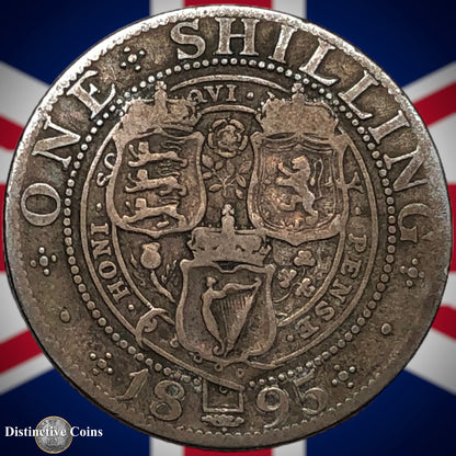 Great Britain 1895 British One Shilling GB0631