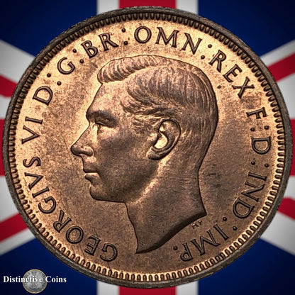 Great Britain 1938 Half Penny 1/2d GB6012