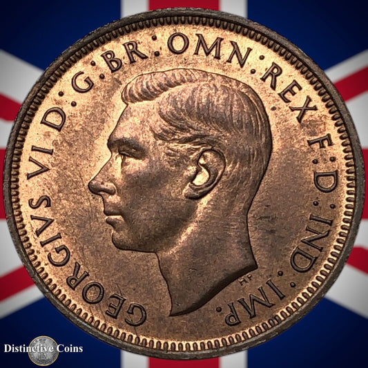 Great Britain 1938 Half Penny 1/2d GB6012