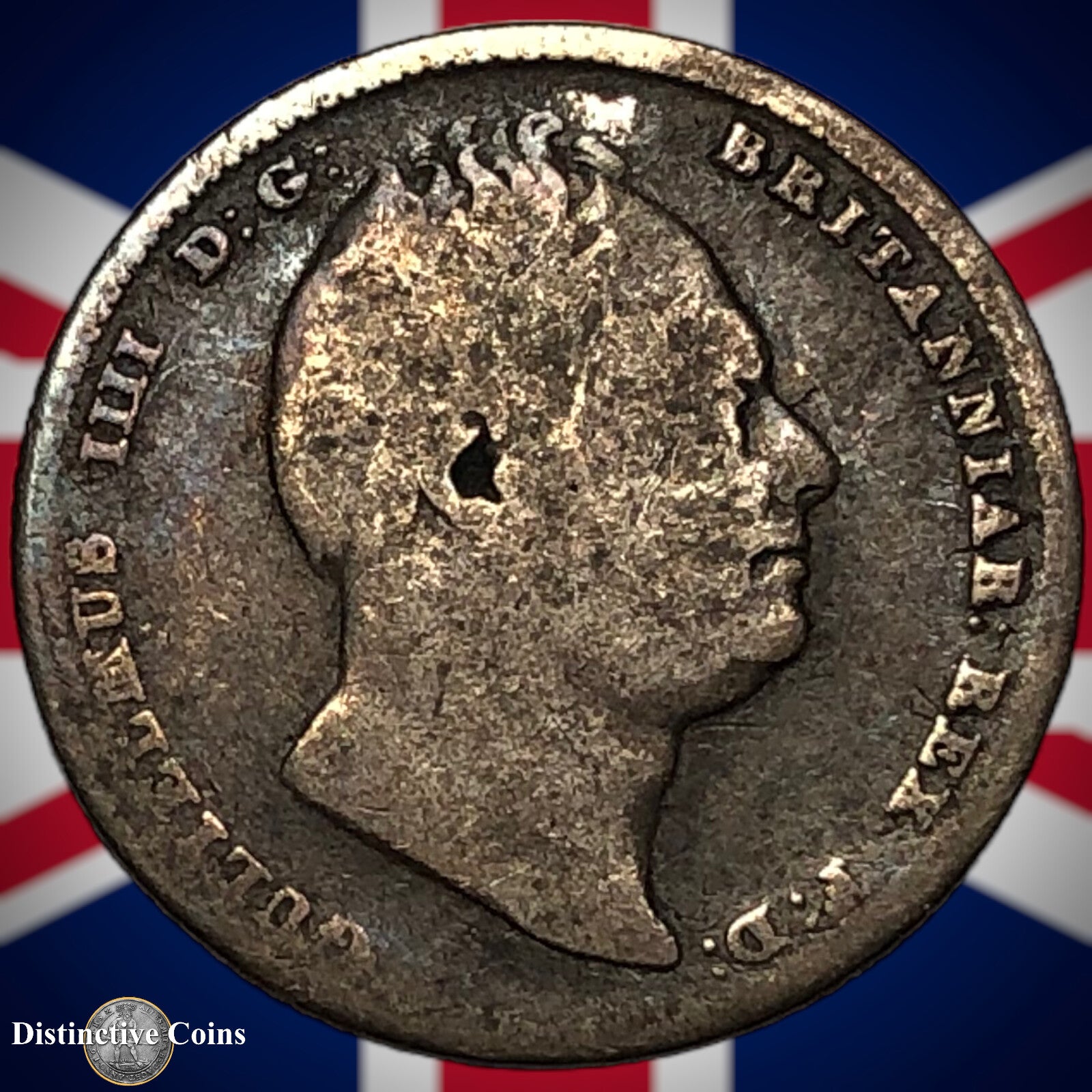 Great Britain 1834 Six Pence GB2551