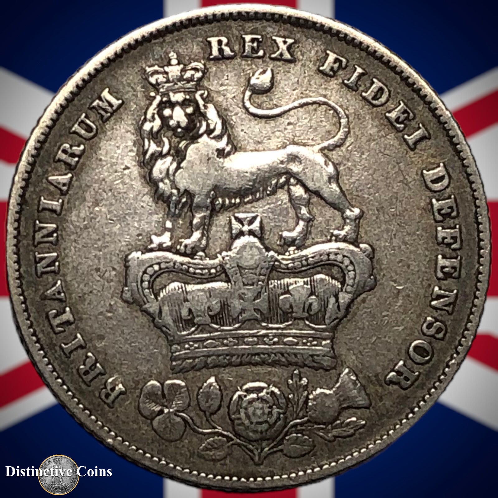 Great Britain 1826 British One Shilling GB0093