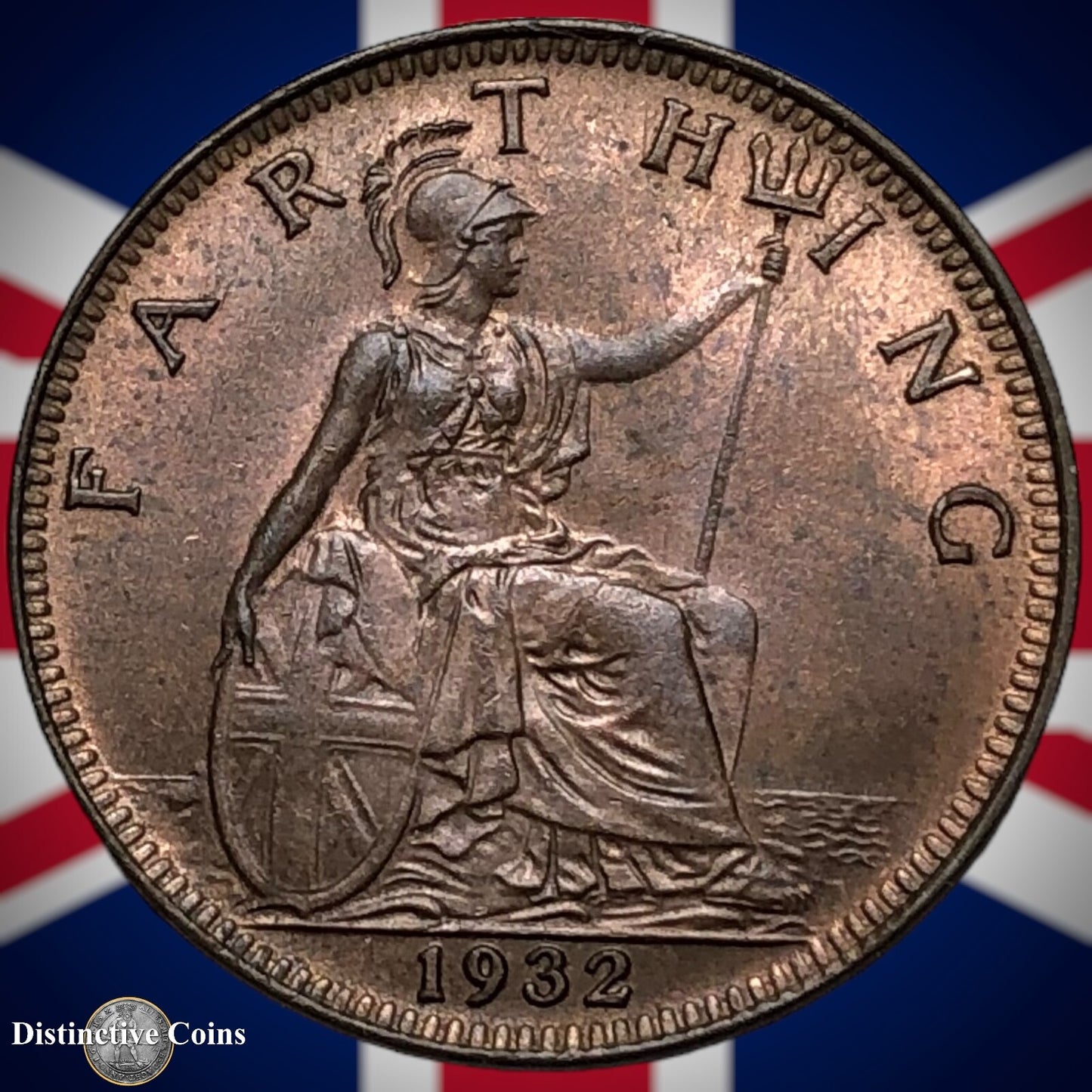 Great Britain 1932 Farthing 1/4d GB4928