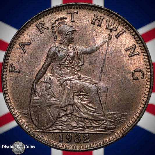 Great Britain 1932 Farthing 1/4d GB4928