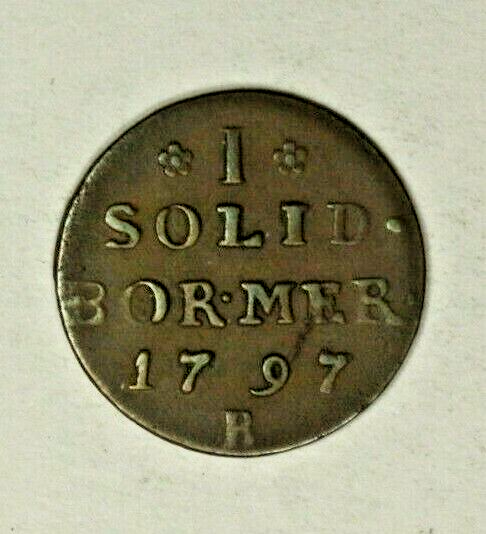 Poland South Prussia Solidus 1797 B XF+ A1860