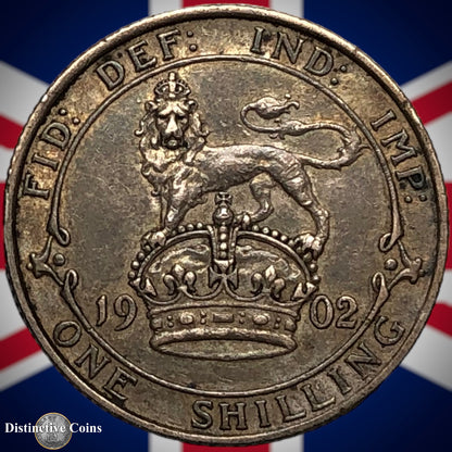 Great Britain 1902 British One Shilling GB0750