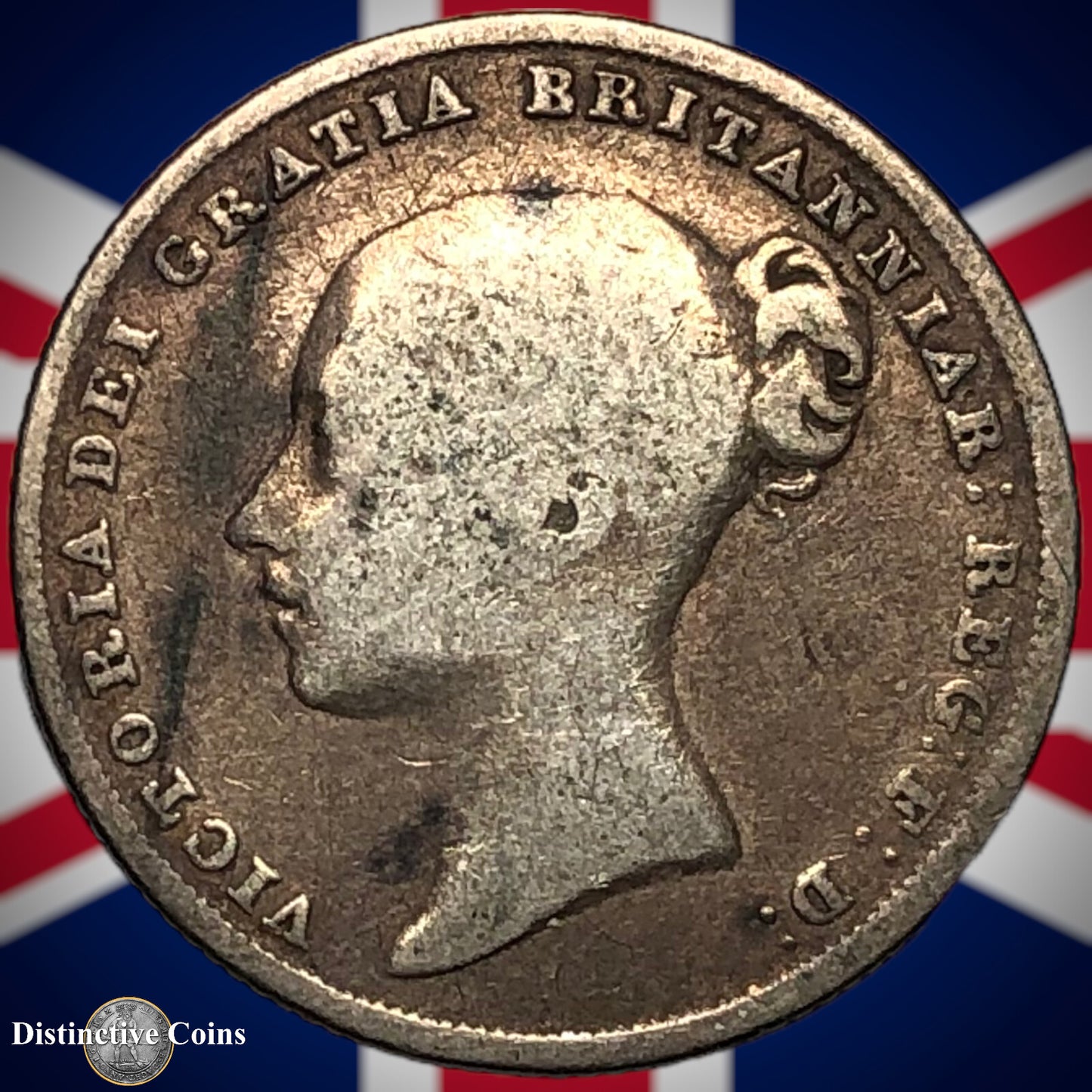 Great Britain 1839 British One Shilling GB0159