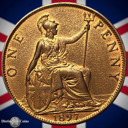 Great Britain 1897 Penny 1d GB6599
