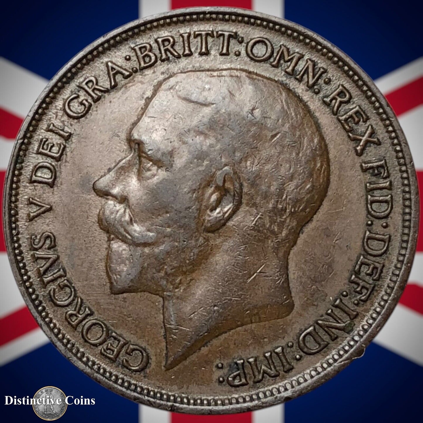 Great Britain 1918 Penny 1d GB6869