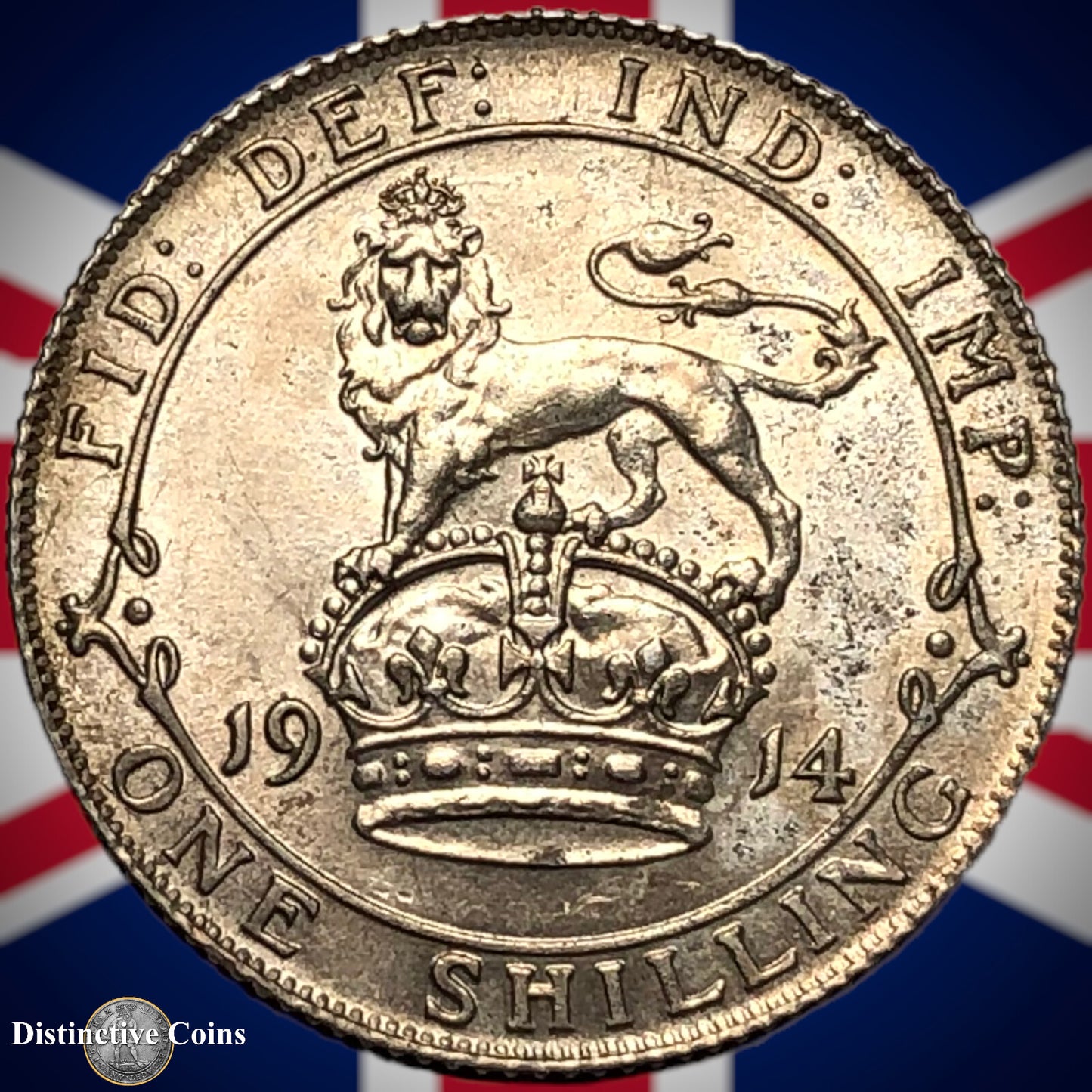Great Britain 1914 One Shilling GB0939