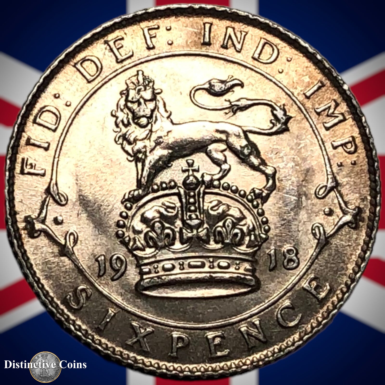 Great Britain 1918 Six Pence GB1631