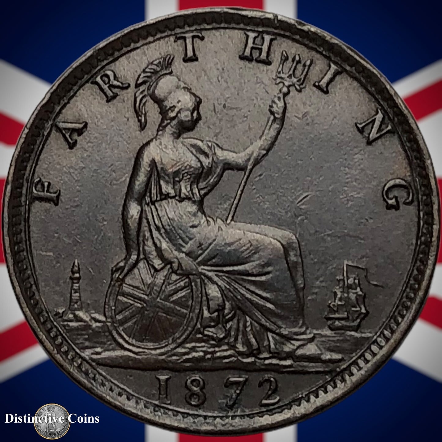 Great Britain 1872 Farthing 1/4d GB3668