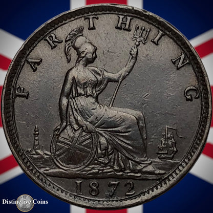 Great Britain 1872 Farthing 1/4d GB3668