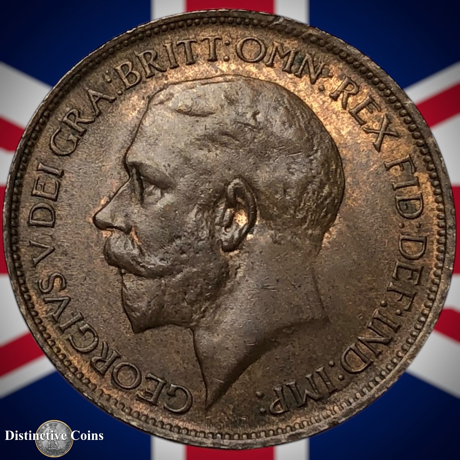 Great Britain 1921 Half Penny 1/2d GB5882