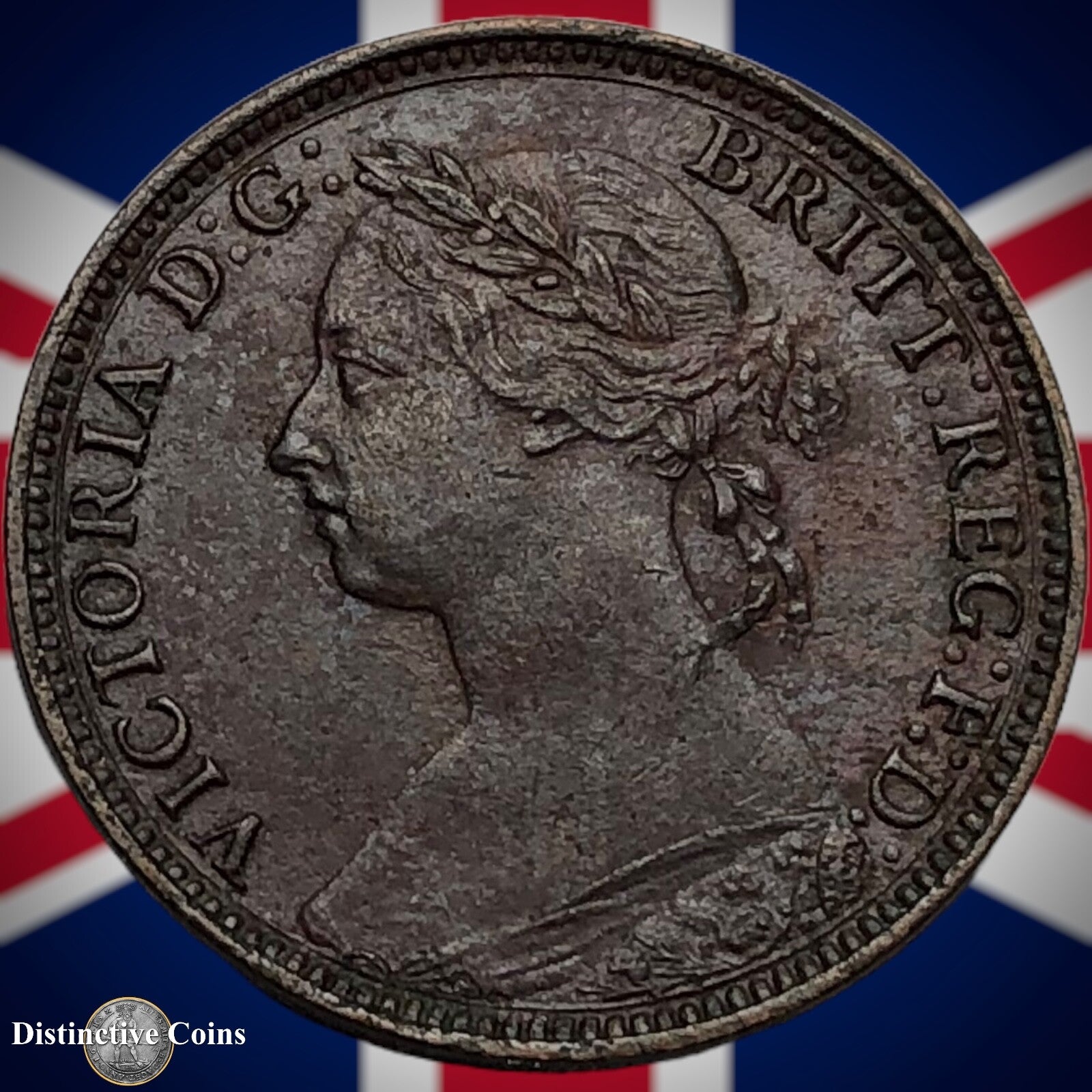 Great Britain 1881 H Farthing 1/4d GB3917