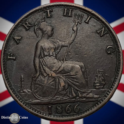 Great Britain 1866 Farthing 1/4d GB3588