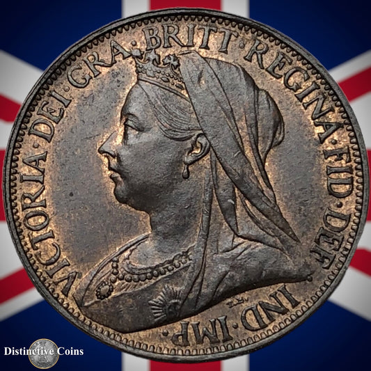 Great Britain 1896 Farthing 1/4d GB4434