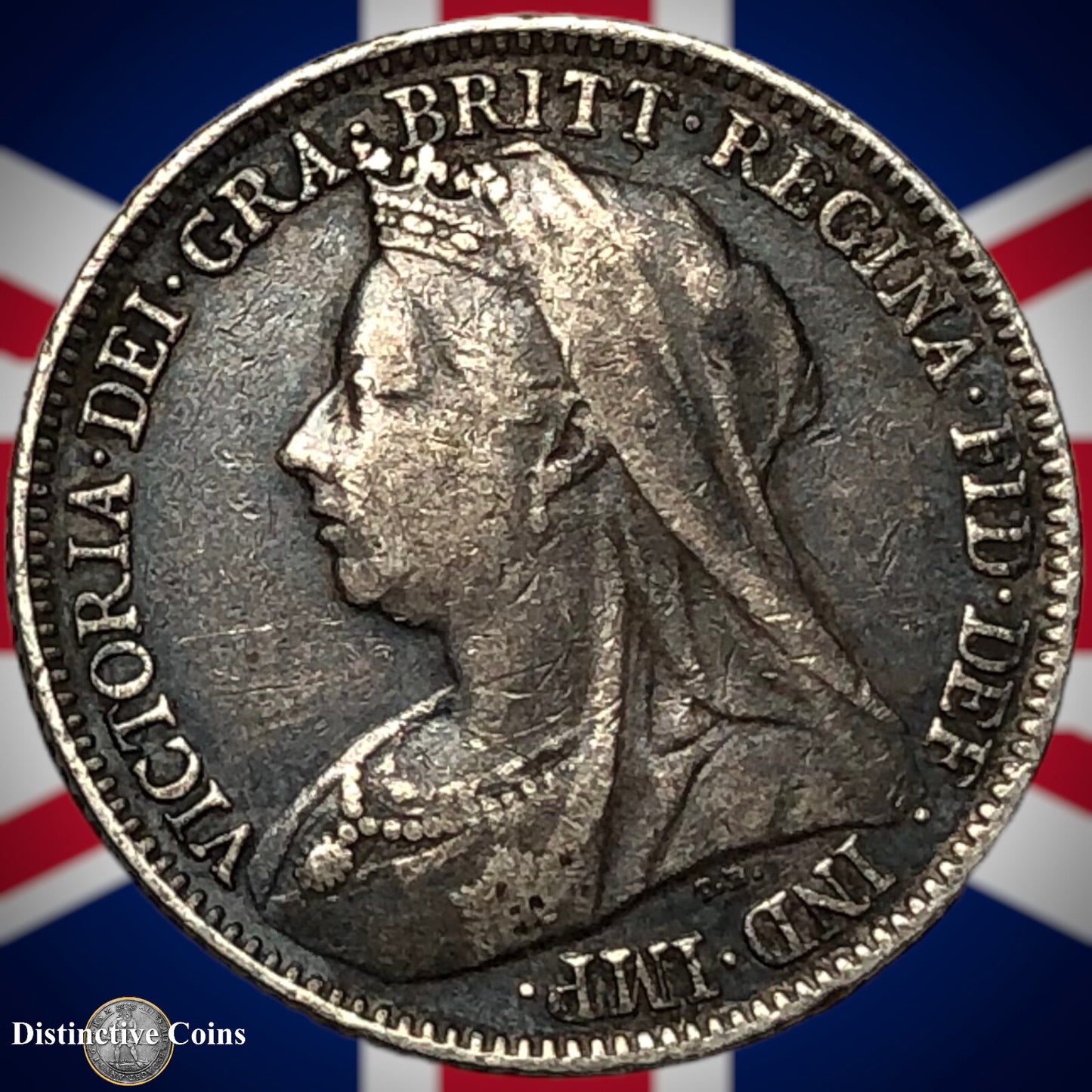 Great Britain 1895 Six Pence GB2780