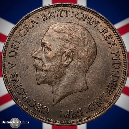 Great Britain 1928 Penny 1d GB7089