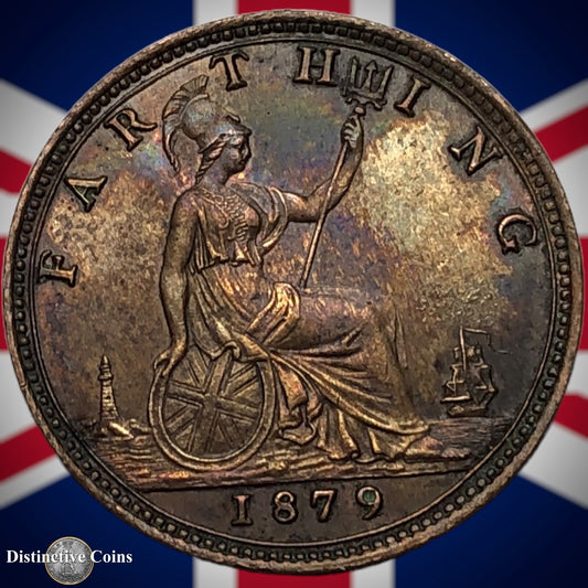 Great Britain 1879 Farthing 1/4d GB3824