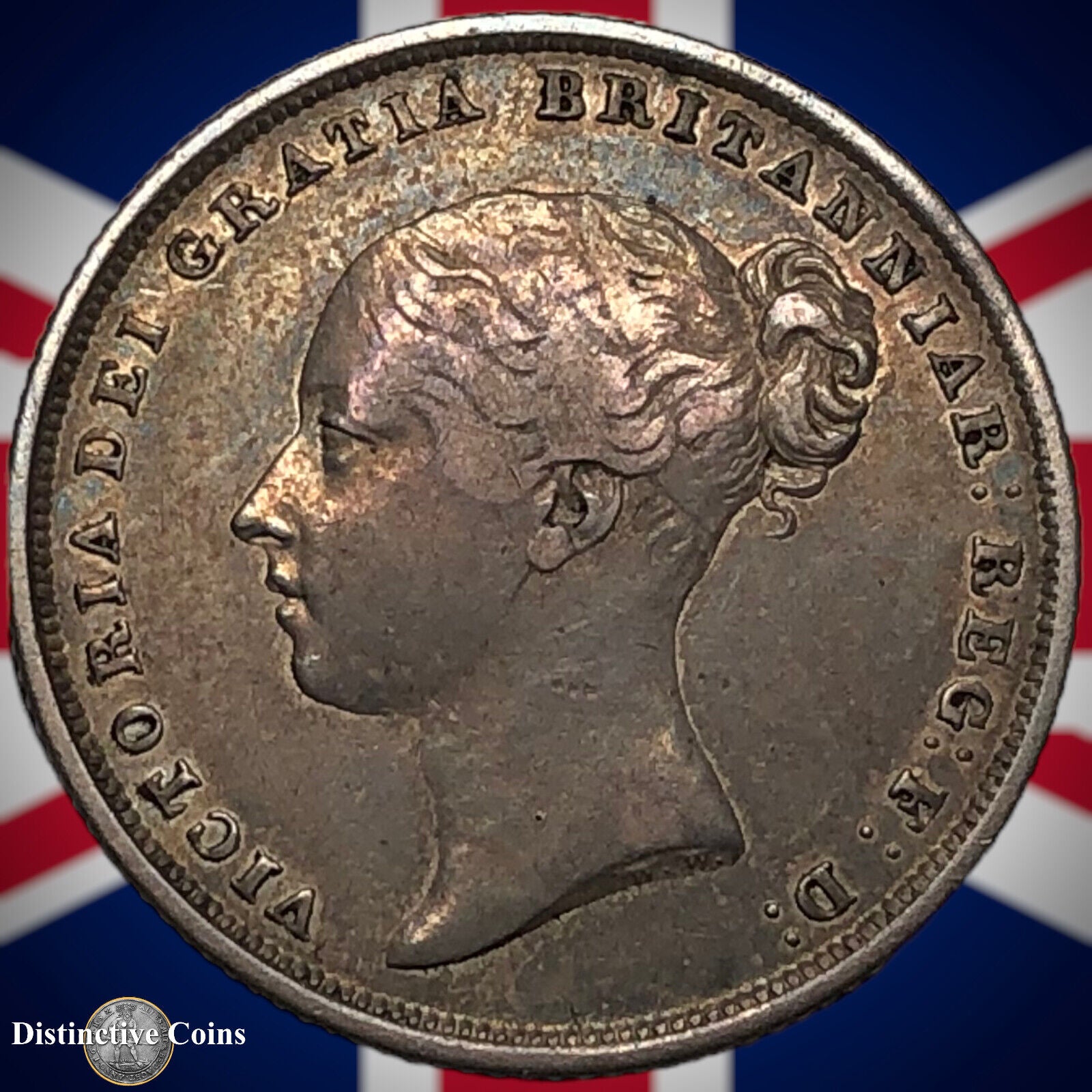 Great Britain 1839 British One Shilling GB0166