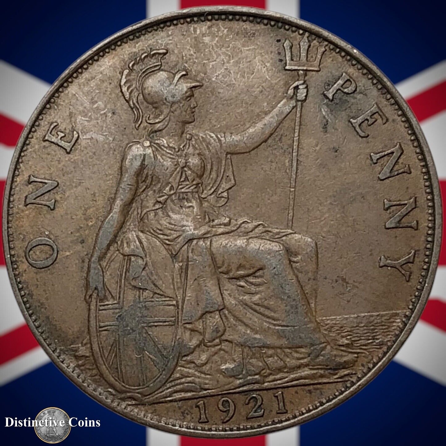 Great Britain 1921 Penny 1d GB6968