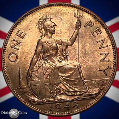 Great Britain 1948 Penny 1d GB7291