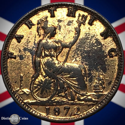 Great Britain 1872 Farthing 1/4d GB3669