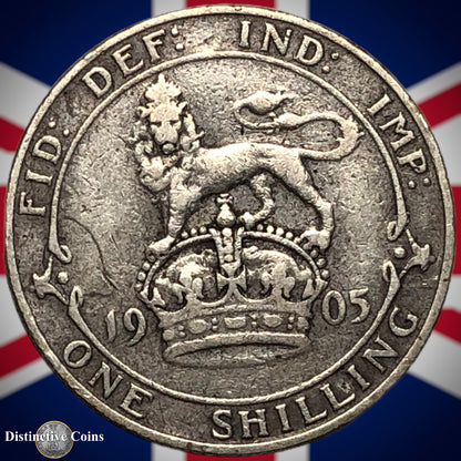 Great Britain 1905 British One Shilling GB0782