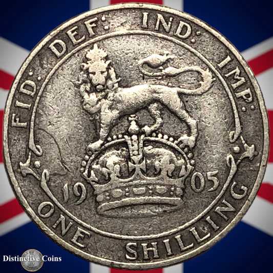 Great Britain 1905 British One Shilling GB0782