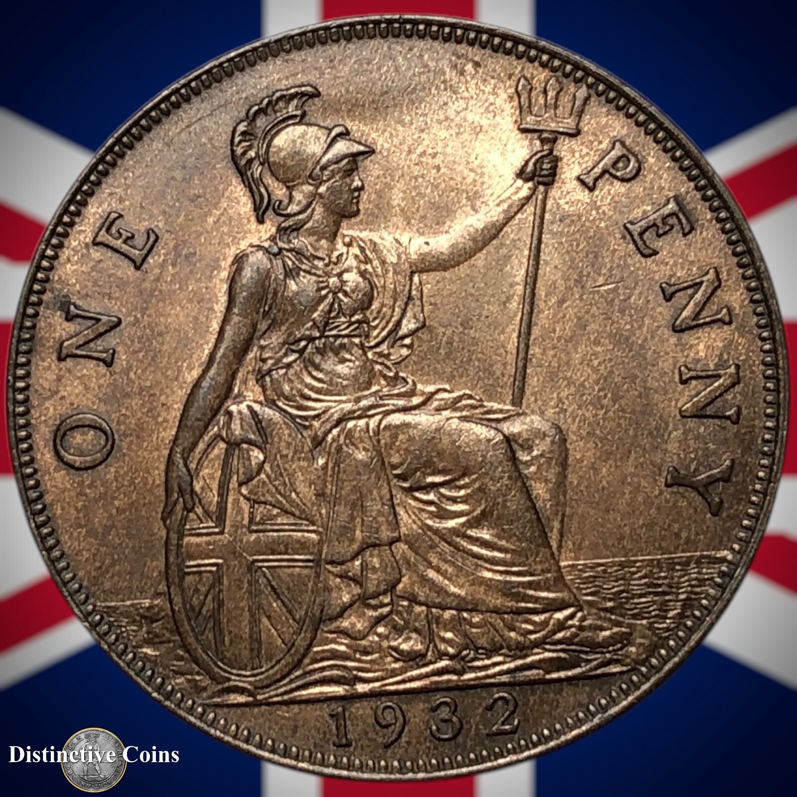 Great Britain 1932 Penny 1d GB7151