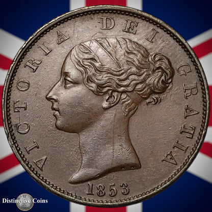 Great Britain 1853 Half Penny 1/2d GB5267