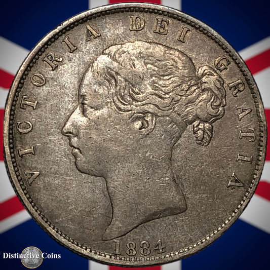 Great Britain 1884 Half Crown GB1190