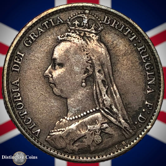 Great Britain 1890 Six Pence GB2741