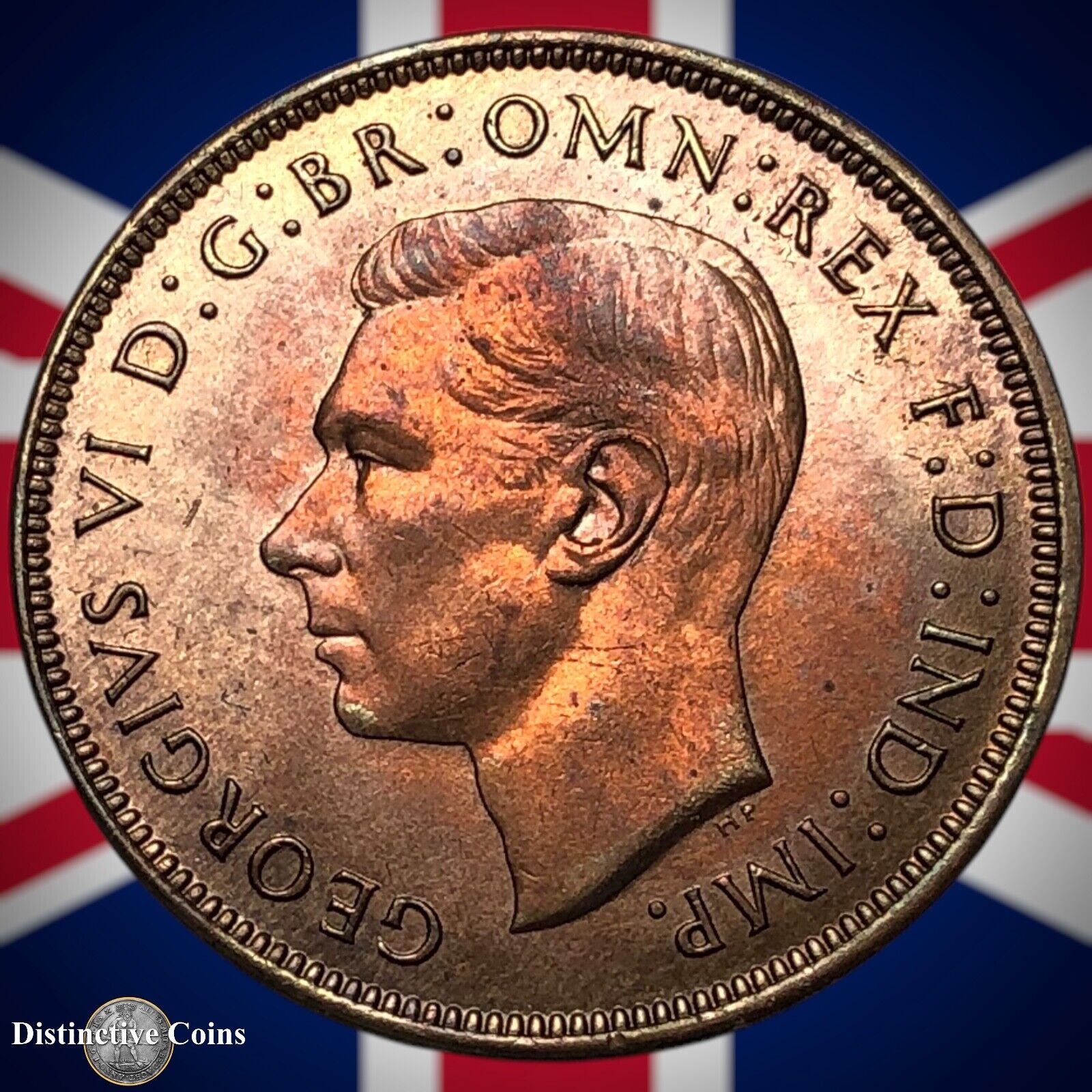 Great Britain 1948 Penny 1d GB7293